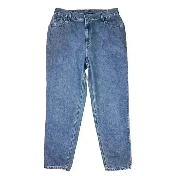 Levi's Denim - Vtg Levis 550 Jeans Womens 16M 32x28.5 High Rise Mom Relaxed Tapered Leg Y2K